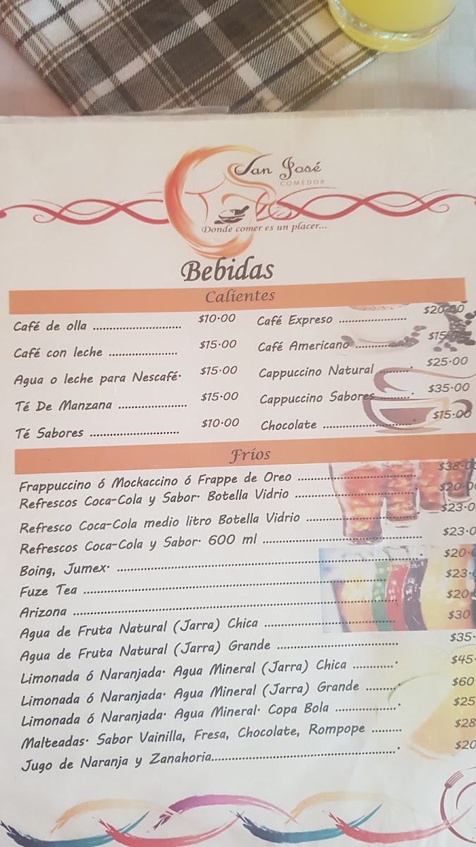 Comedor San José Puente Colorado Menu - Image 6
